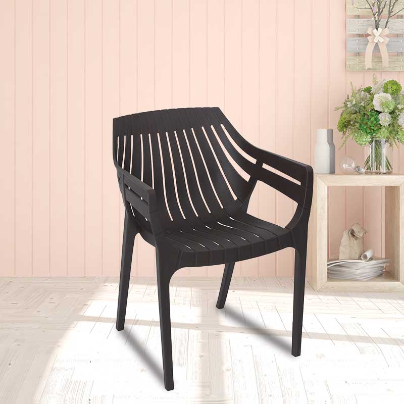 Supreme - Spectrum Wenge - Plastic Chair | H:825 x W:565 x D:540mm | 1 Year Warranty