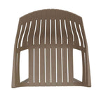Supreme - Spectrum Dark Beige - Plastic Chair | H:825 x W:565 x D:540mm | 1 Year Warranty