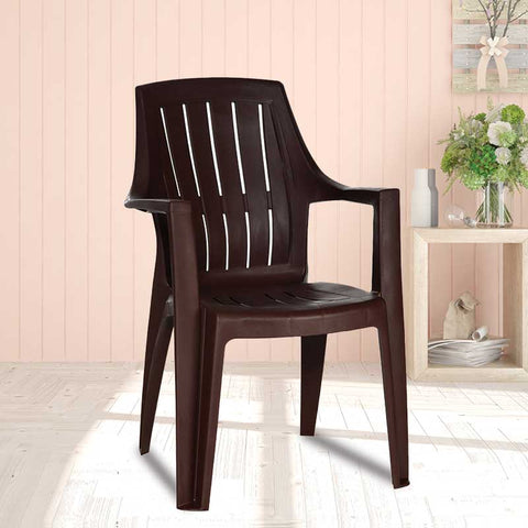 Supreme - Turbo Super Jordan Brown  Brown Circle - Jordan Brown Brown Circle - Plastic Chair | H:870 x W:580 x D:650mm | 1 Year Warranty
