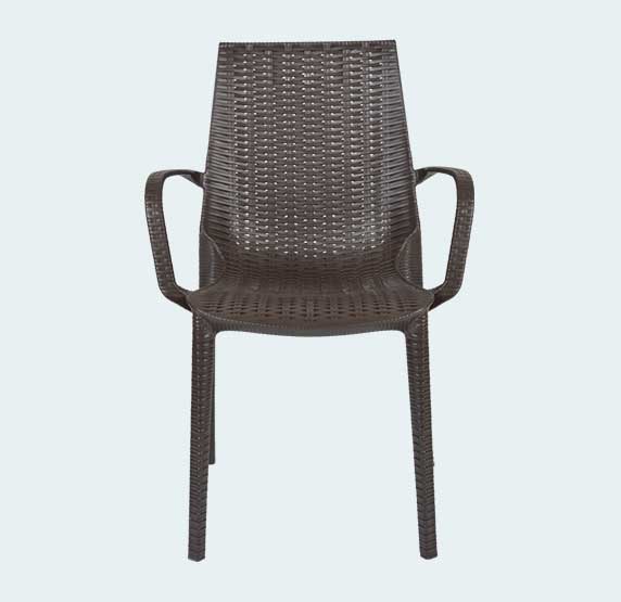 Supreme - Luxuria Wenge - Plastic Chair | H:880 x W:470 x D:550mm | 1 Year Warranty